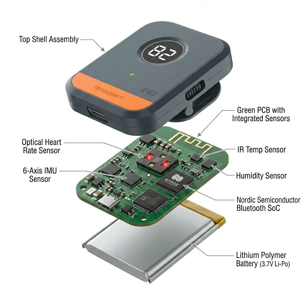 RampGuard exploded sensor view